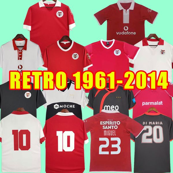 

aimar cardozo benfica retro soccer jerseys 1961 94 95 2004 05 09 10 13 14 nuno gomes matic simao di maria rodrigo david luiz 2022 rafa neres, Black;yellow