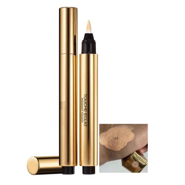 

luxury brand concealer touche eclat radiant concealer pen 2.5ml touch concealers pencil with retail box face makeup 4colors #1 2 1.5 2.5