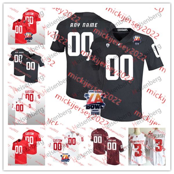 

american college football wear washington state cougars football jersey custom stitched nusi malani chau smith-wade leyton smithson reece sy, Black