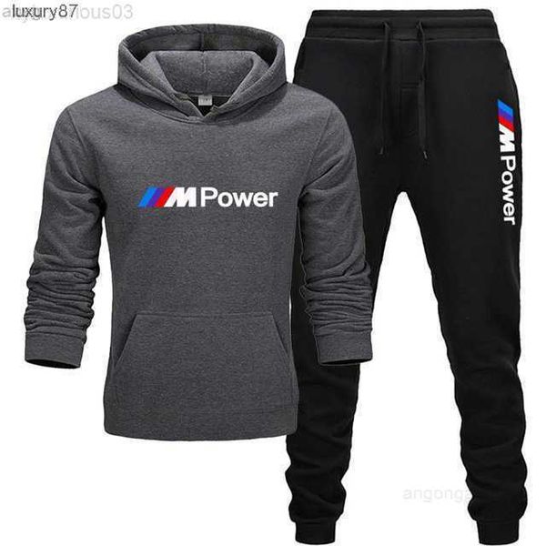 

hoodies men's sweatshirts 2023 for bmw autumn and winter sets hoodie, Black