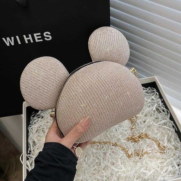 

personalized small bags fashion rhinestone retro cartoon ugly cute single shoulder chain ladies dinner bag