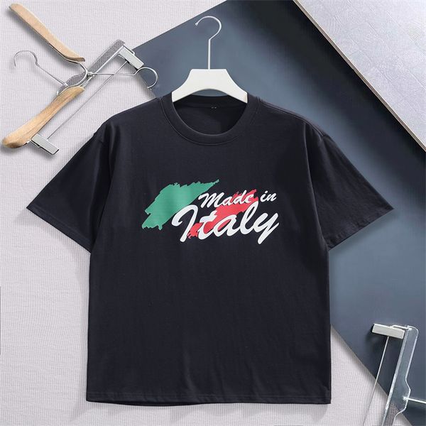 

summer new men's t-shirt high-end printed geometric pattern round neck short sleeve t-shirt elite white-collar workers love handsome su, White;black