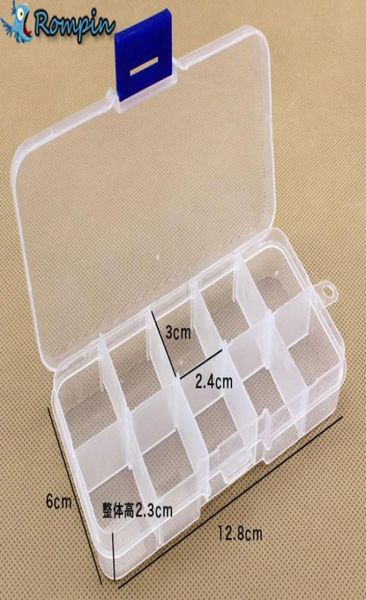 

small plastic fishing tackle boxes compartments fly fishing hook and lure box accesorios4563847