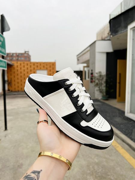 

2023 r casual shoes classic men women calfskin shoes vintage sneakers reflective sneaker print leisure shoes 0523, Black