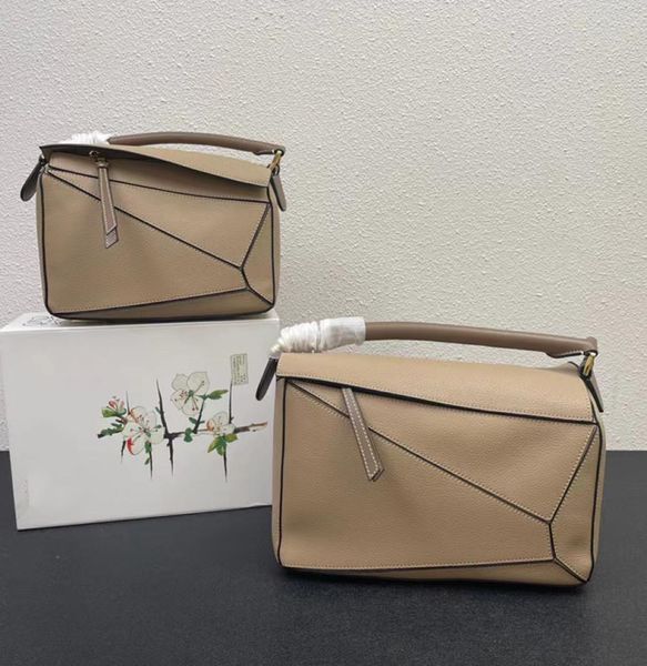 

luxury women puzzle geometric shoulder bags designers handbags cross body fashion it bag contrast color patchwork purses with lett3570754