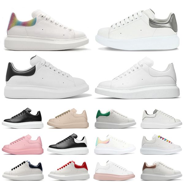 

oversized sneakers designer casual shoes leather platform women men flat sole sneaker white black classic suede velvet leather espadrille at