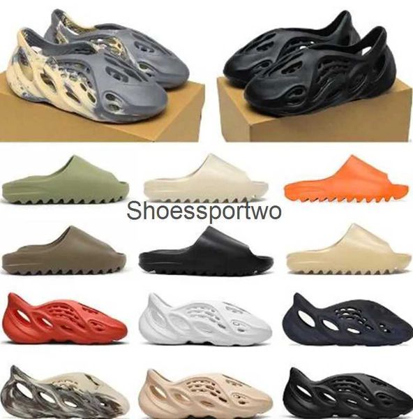 

yeezzys yezzzy runner slippers slide yezzzies sandals sneakers yeezzy yeezie designer pure onyx ochre bone sand woman women men for slider, Black