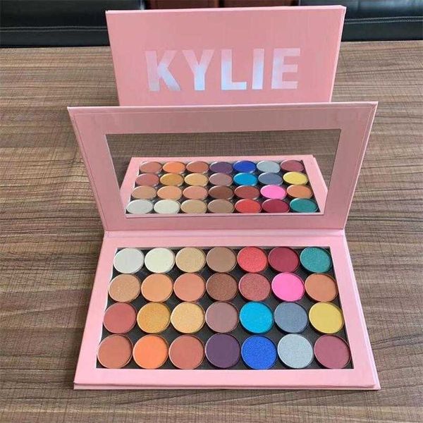 

in stock makeup perfect eyeshadow 28 color matte waterproof palette