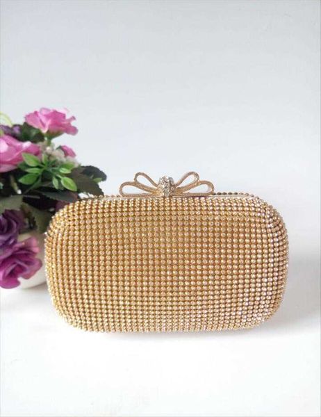 

butterfly rhinestone bags womens encrusted chain banquet bag clutch dinner bridal