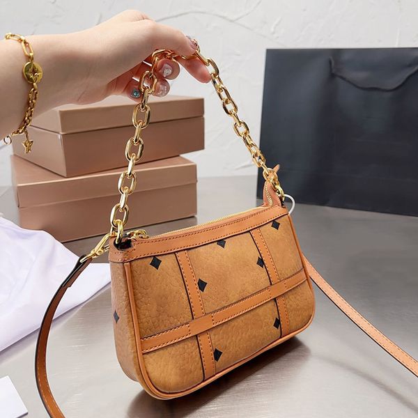 

women totes designer bag luxurys handbags single shoulder bags classic crossbody handbag ladies purse brown zipper messenger bag saddle hand