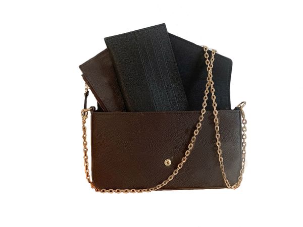 

fashion designers women handbags shoulder bags luxurys lady crossbody highs quality classic flower letter leather messenger purses chains ma