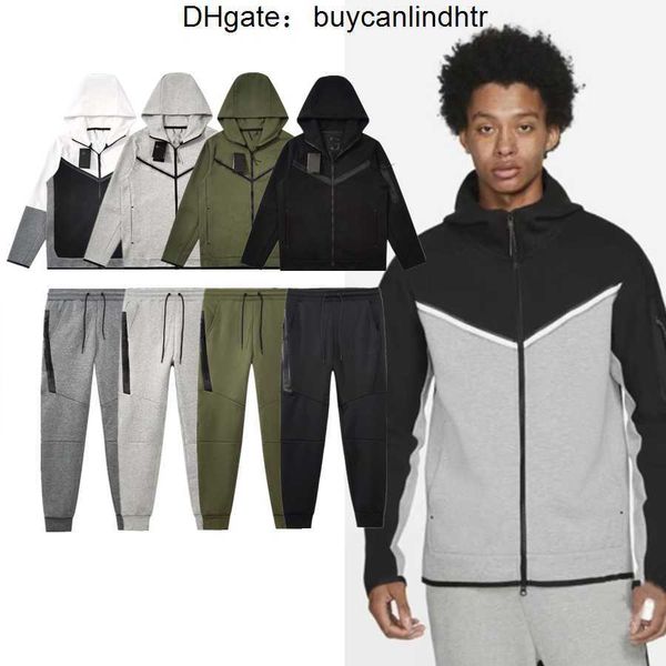 

thick tech fleece pants mens wool pants sweatpants designer space cotton bottom jogging camo running trousers tapered cut sportswear, Gray