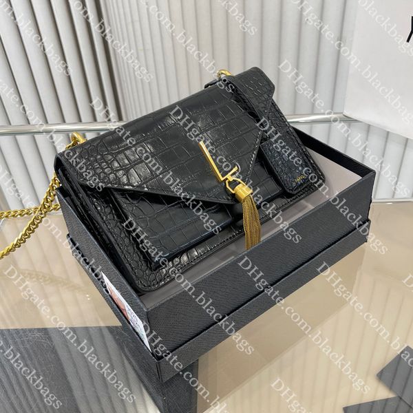 

women designer bag classic letter cross body bag single shoulder tassel envelope bags fashion chain lady wallet