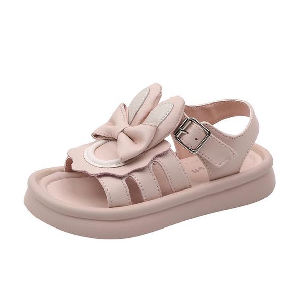 

sandals baby shoes children footwear summer cute bunny girl soft sole lightweight princess f12649, Black;red