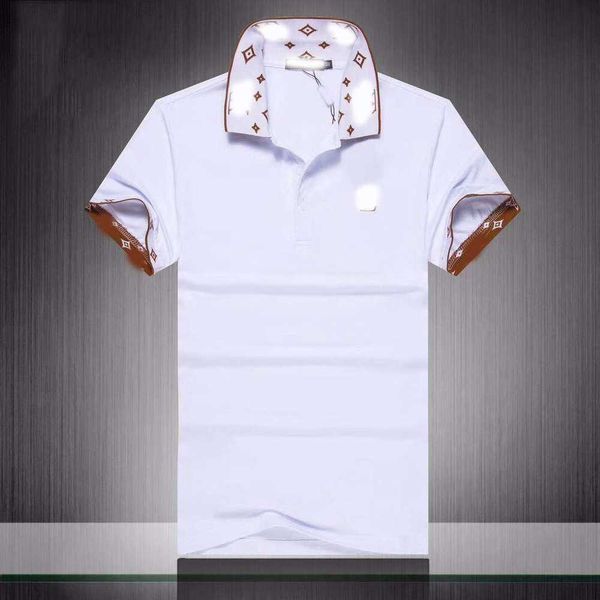 

italy men polo shirts fashion casual high street clothes mens shirt tees 0032, White;black