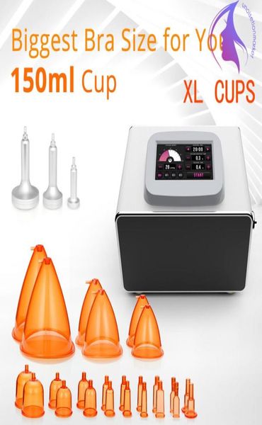 

120ml 150ml xl cups cupping vacuum bbl butt lifting tightening skin care body detox breast enhancement beauty machine4848854, Black;white
