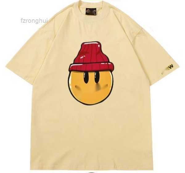 

trendy short sleeved brand drew t shirt made of pure cotton for male and female couples loose fitting half sleeve students kmqq, White;black