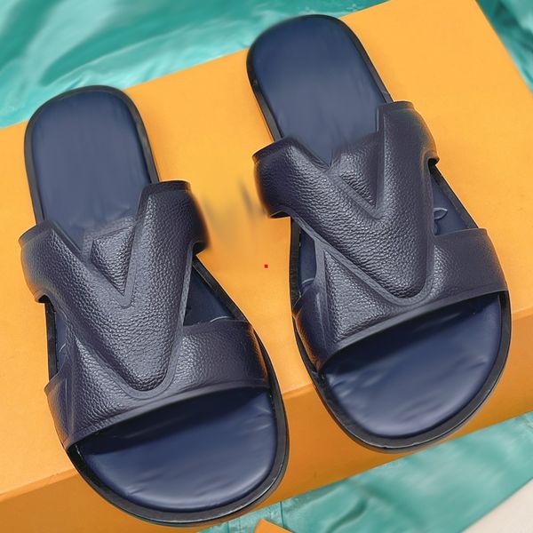 

2023 fashion all colors slides slippers shoes running casual outdoor sneaker good perfect leather ladies sandals size us 4.5-8.5 -211, Black