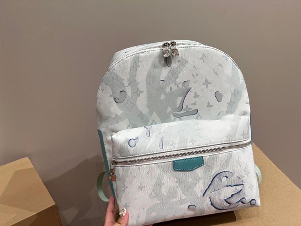 

new fashion women's backpack watercolor gradient popular backpack designer