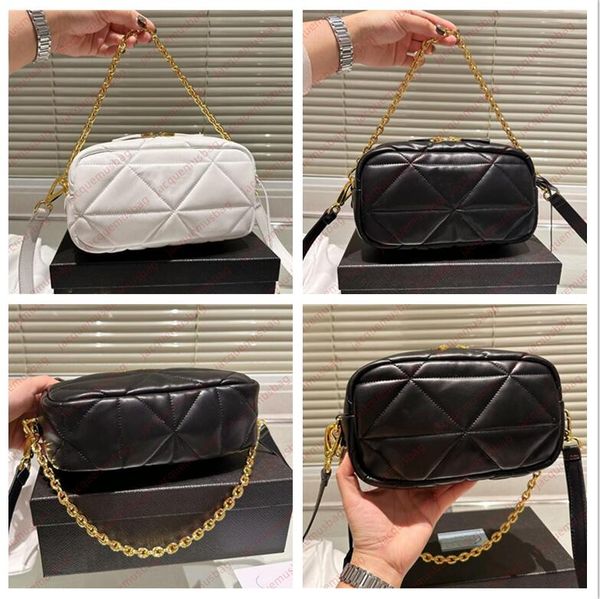 

designer camera bags pra handbag square tote women quilting triangle thread shoulder crossbody bag lady quality messenger disco wallet purse