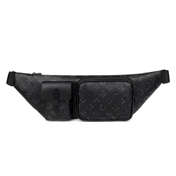 

2023 new men's chest bag classic fashion men's fanny pack portable shoulder bag manufacturer direct sales