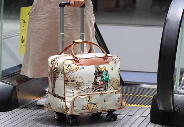 

suitcases waterproof high oapacity travel bag thick style rolling suitcase trolley luggage lady men trip bags with wheels suplies3099339
