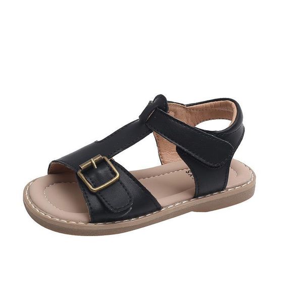 

sandals baby shoes children girls summer princess f12654, Black;red