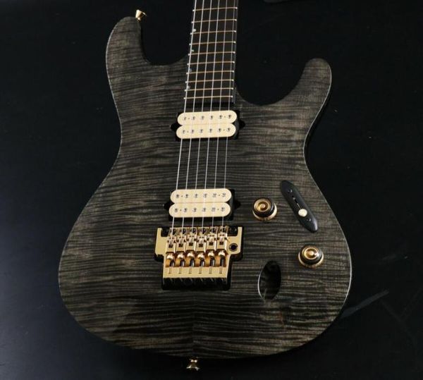 

with a difference jcustom jcs21u morion black electric guitar4621419