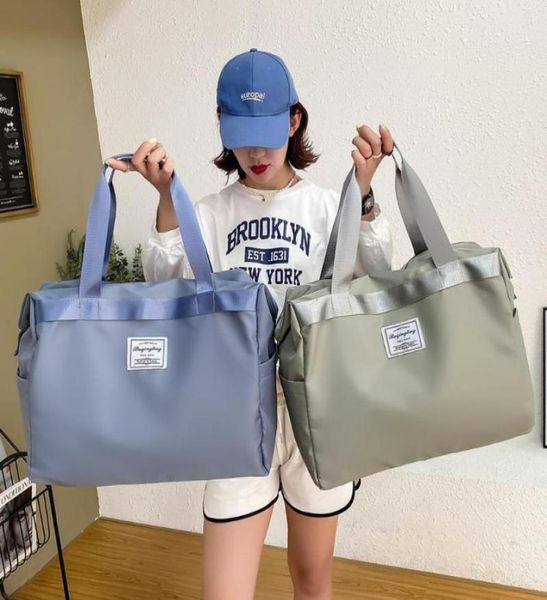 

duffel bags large capacity gym fitness sports bag waterproof travel duffle for women 2021 fashion weekend packing cubes4521030