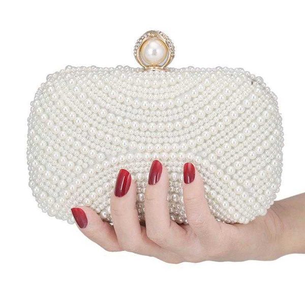 

pearl bag womens handbag dinner all match dress evening clutch