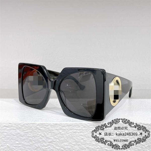 

sunglasses frames g jiafeng big square ins popular online star same plate sunglasses gg1255, White;black