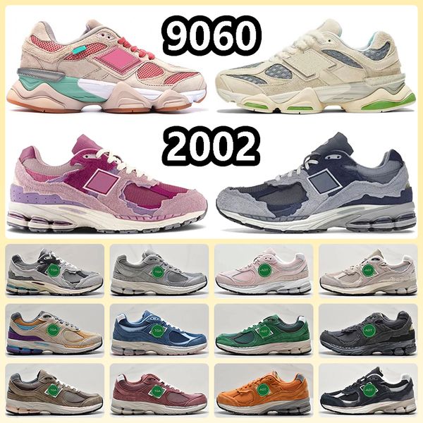 

2002r b2002r athletic mens women luxury casual shoes triple protection pack pink rain cloud phantom black white sea salt sail 9060 designer