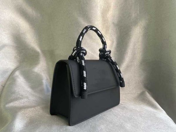 

designer bag dinner bag of minority ow handbag arrow button small square jitney 1 4 braided rope single shoulder diagonal span ins women&#03