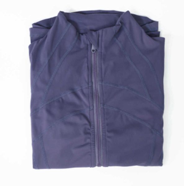 

women's slim yoga jacket fitness autumn solid breathable workout gym coat running sport sweatshirts zipper nylon tight leisure high qu, Black
