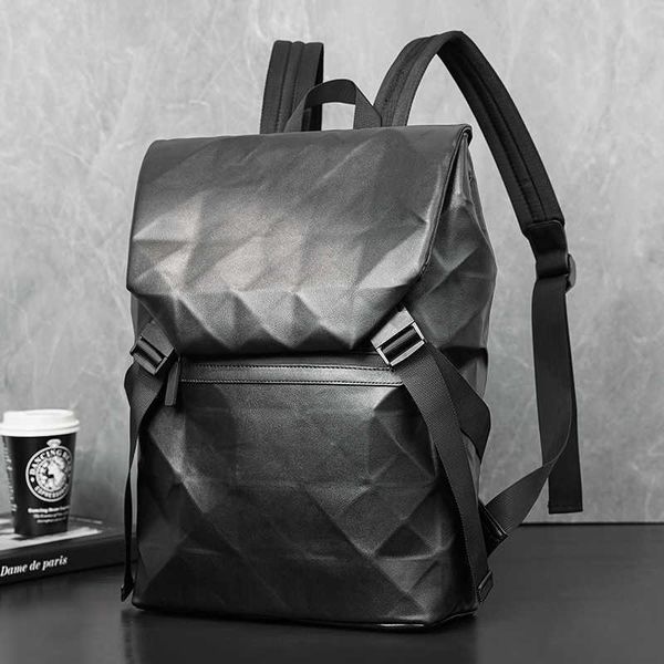 

trendy fashion men's backpack youth light business backpack commuter bag leisure outdoor backpack 230526