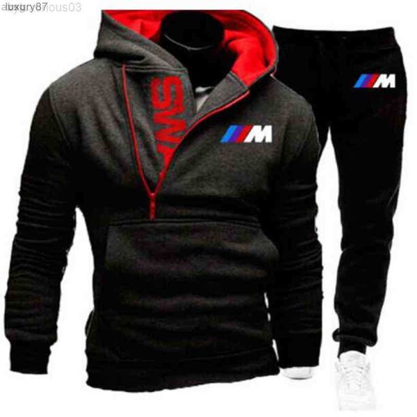 

hoodies men's sweatshirts autumn and winter large wear bmw m sports, Black