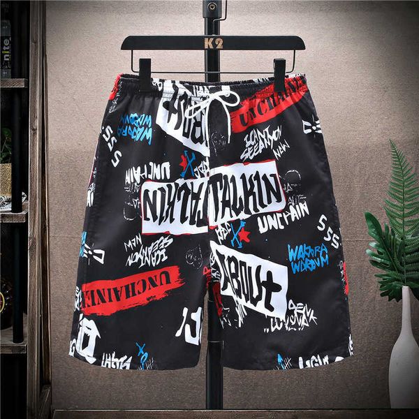 

ice silk shorts men's capris summer thin loose outerwear big pants zichao brand quick dried middle pants casual pantsys98, White;black