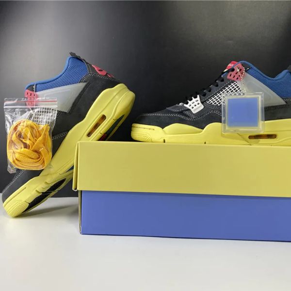 

basketball shoes dc9533-001 4s iv women men sports shoes sneakers with box