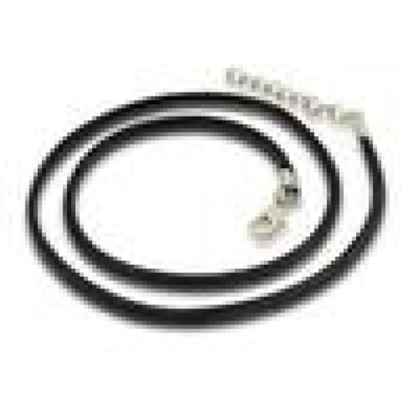 

black wax leather cord necklace rope chain lobster clasp diy jewelry accessories 2mm and 15mm for selections4042967, Silver