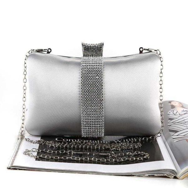

diamond evening bag handmade rhinestone banquet clutch classic pillow shaped clutchbag