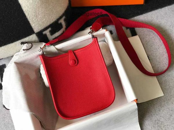 

designer bag 2023 h evelynbag litchi bags tote cutie crossbody girl shoulder soft totes leather mini fashion pattern bucket women's wit