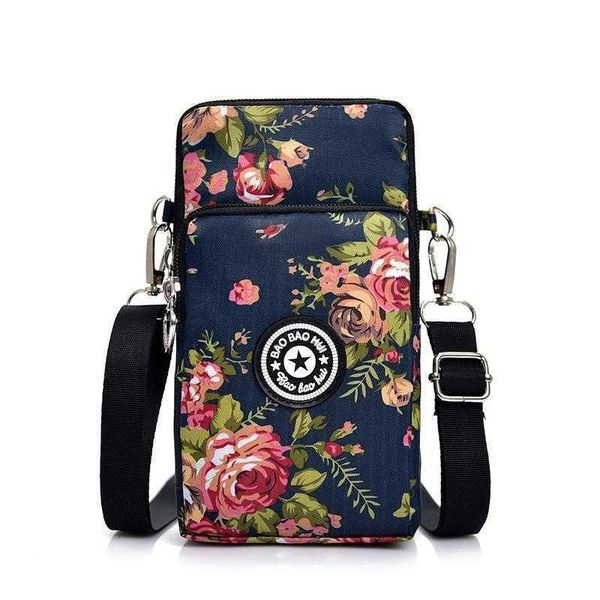

mobile phone bag womens messenger korean style all matching vertical neck hanging coin purse mini, Red;black