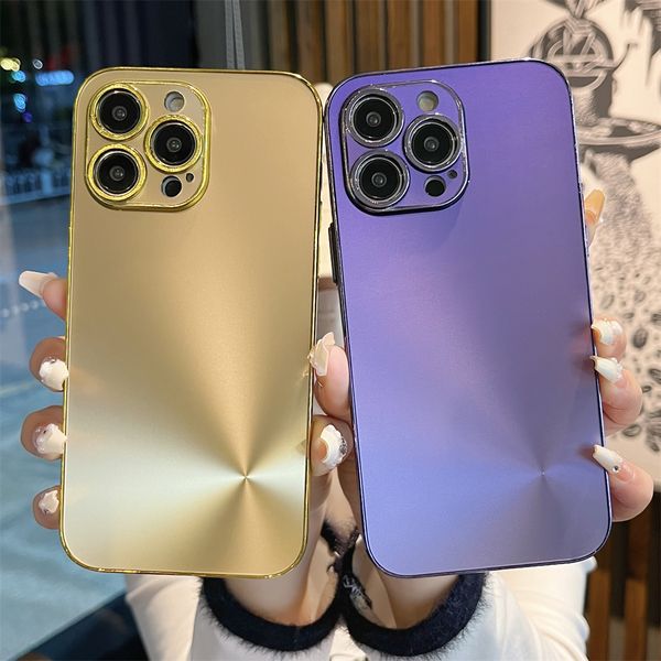

luxury ag frosted cd pattern case for iphone 14 13 pro max 12 11 14plus matte solid color ultra slim hard camera protector cover