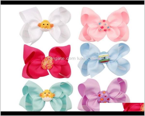 

easter egg accessories plain children039s bow hair clip headdress easter party decoration products supply dot hsvmr shaxy4140909