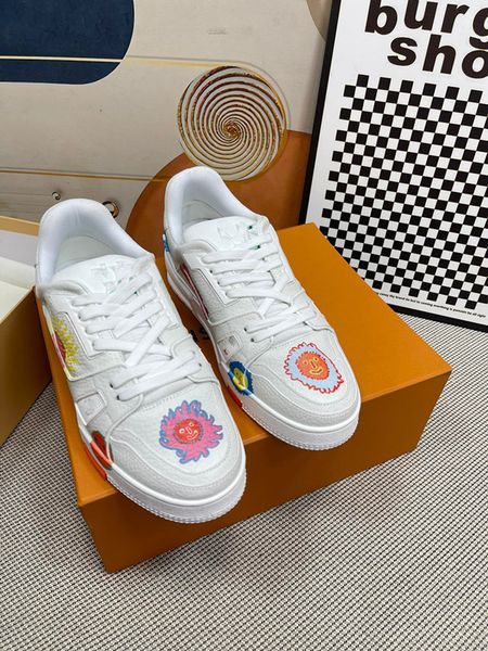 

2023 new luxury sneakers women casual shoes trainers luxury canvas sneaker fashion platform solid heighten shoe 0522, Black
