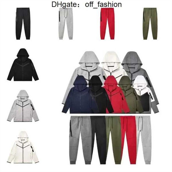 

2023 designer thin mens sportswear tech fleece pants tracksuit sportwear pant tracksuits loose one zip men camouflage mans asian szie, Gray