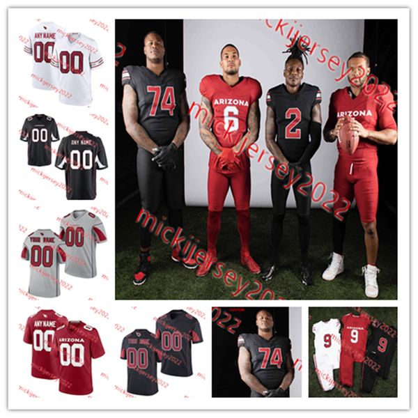 

michael wilson 2023 jersey kelvin beachum josh jones custom stitched mens youth dennis gardeck rashard lawrence rondale moore corey clement, Black