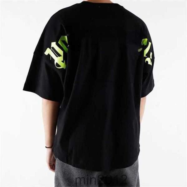 

22s t shirts t shirt palms palmangel city designer limited inkjet graffiti letter printing men's women's sailboat short-sleeved ca, White;black