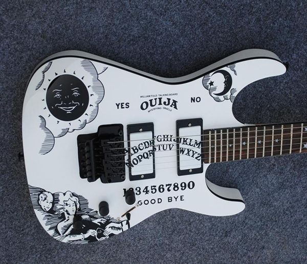 

custom wh starmoon fingerboard electric guitar with active pickups upgraded wood and floyd rose tremolo system guitar8087472