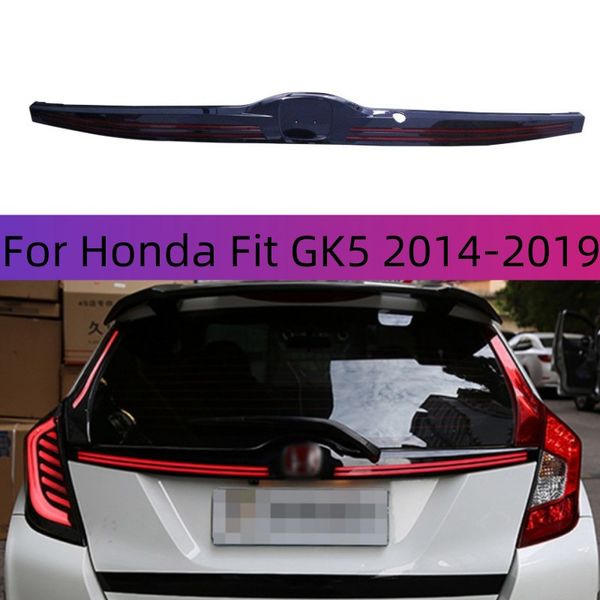 

for honda fit gk5 20 14-20 19 car rear taildoor through taillight upgraded led light guide running light brake lamp